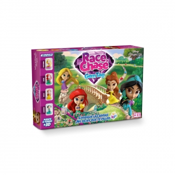 Princesas Disney - Race N Chase Princesas Juego de la Oca +4 años