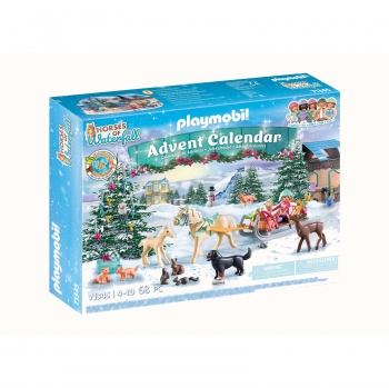 PLAYMOBIL - Calendario de Adviento Arcoíris de Navidad +4 años