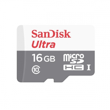 Tarjeta de Memoria Sandisk Micro SDHC Ultra 16GB