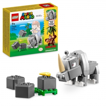 LEGO Super Mario Set de Expansión Rambi El Rinoceronte +7 años - 71420