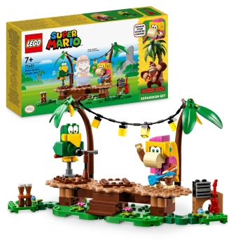 LEGO Super Mario Set De Expansión Jaleo en la Jungla con Dixie Kong +7 años - 71421