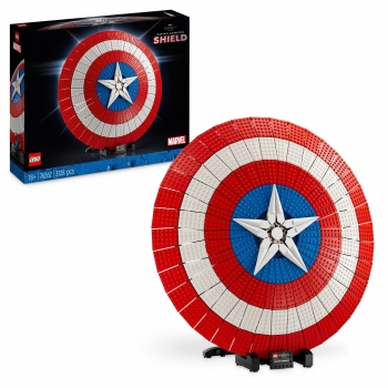 LEGO Disney Marvel Escudo Capitán América +18 Años - 76262