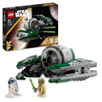 LEGO Star Wars Caza Estelar Jedi de Yoda +8 Años - 75360