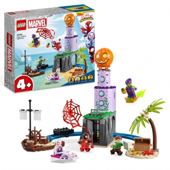 LEGO Spidey Equipo Spidey en el Faro del Duende Verde +4 Años - 10790