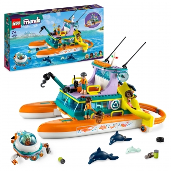 LEGO Friends Barco de Rescate Marítimo +7 Años - 41734