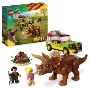 LEGO Jurassic World Análisis del Triceratops +8 años - 76959