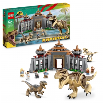 LEGO Jurassic World Centro de Visitantes T. Rex y Ataque del Raptor +12 años - 76961