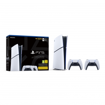 Consola Playstation 5 Slim Digital D 1TB + 2º Mando Dualsense Blanco