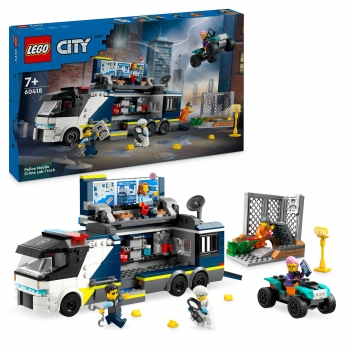 LEGO City Laboratorio de Criminologia Movil de la Policia +7 años - 60418