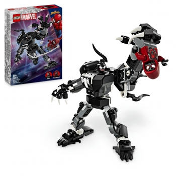 LEGO Disney Armadura Robótica de Venom Vs. Miles Morales, Juego de Construcción + 6 años - 76276