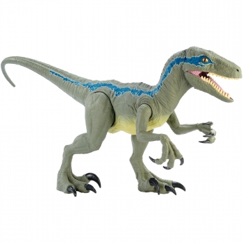 Jurassic World - Velocirráptor Blue Supercolosal