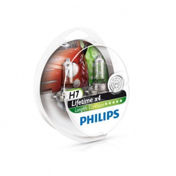 Set Lámparas Philips H7 Eco Longlife