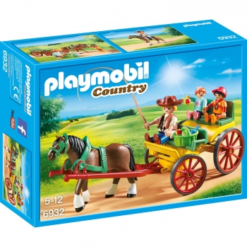 Playmobil - Carruaje con Caballo Playmobil: Country