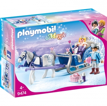 Playmobil - Trineo con Pareja Real Playmobil: Magic