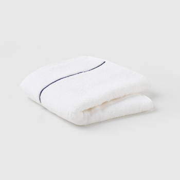 Toalla de Lavabo de Rizo de Algodón 50x90 cm TEX HOME Palace Premiun Blanco