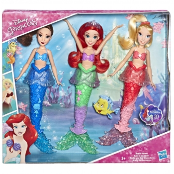 Disney Princesas - Pack Ariel y Hermanas
