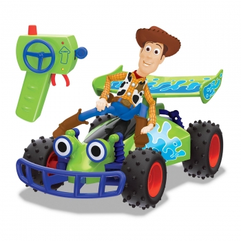 Dickie - Buggy con Woody 1:24 con Radio Control Toy Story 4