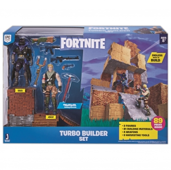 Fortnite - 2 Figure Pack (Turbo Builder Set) (Rabbit Raider & Vertex) S2