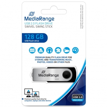 Memoria USB MediaRange 128GB