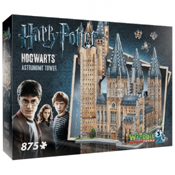 Harry Potter - Puzzle 3D Hogwarts La Torre de Astronomía 875 pzas