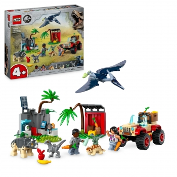 LEGO Jurassic World Centro de Rescate de Crías de Dinosaurio, Juego de construcción +4 años - 76963