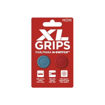 Grips PRO Azul y Rojo para Nintendo Switch