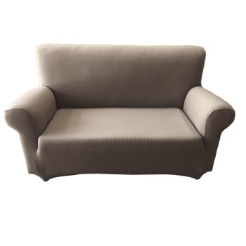 Funda de Sofá 2 Plazas Bielástica 130x175 cm TEX HOME Beige