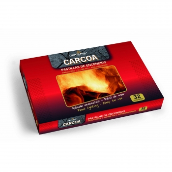 Pastillas de Encender Carcoa 32 ud.
