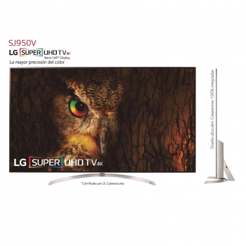 TV LED 165,1 cm (65") LG 65SJ950V, UHD 4K, Smart TV