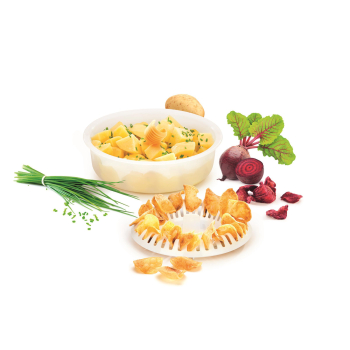 Recipiente para patatas y chips Purity MicroWave TESCOMA - Blanco