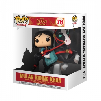 Figura Funko Pop! Rides: Mulan - Mulan on Khan