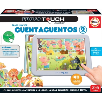Educa Touch Junior Cuentacuentos Vol.2 +2 Años