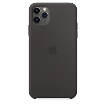 Funda Silicona Apple para iPhone 11 Pro Max - Negra