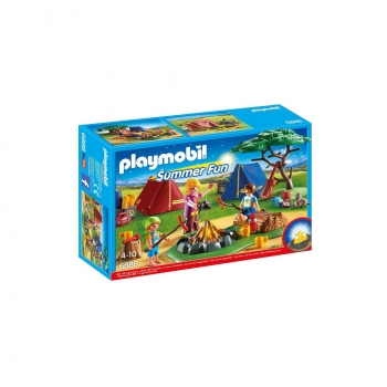 Playmobil - Campamento con Fogata