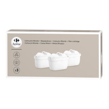 Set de 3 Cartuchos filtración de agua CARREFOUR HOME