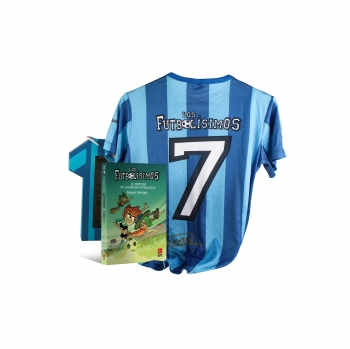 Futbolísimos Pack Camiseta Libro nº 19. ROBERTO SANTIAGO