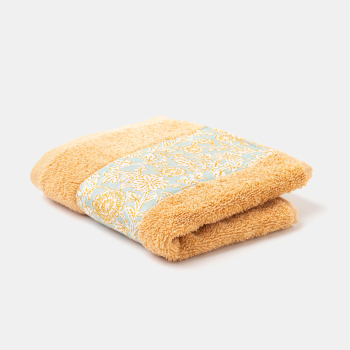 Toalla Tocador de Algodón 30x50 cm TEX HOME Delhi Amarillo