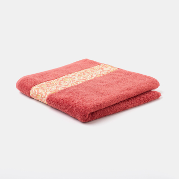 Toalla de Ducha de Rizo de Algodón 140x70 cm TEX HOME Delhi Naranja