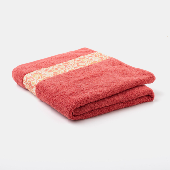 Toalla de Baño de Rizo de Algodón 150x100 cm TEX HOME Delhi Naranja