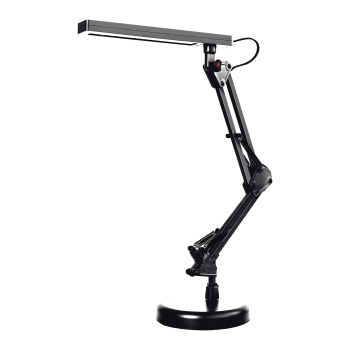 Lámpara Flexo Led de Escritorio Zenith de Metal 50 cm 7house - Negro
