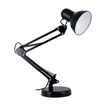 Lámpara Flexo de Escritorio Axis de Metal 50 cm 7house - Negro