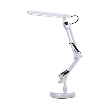 Lámpara Flexo Led de Escritorio Zenith de Metal 50 cm 7house - Blanco