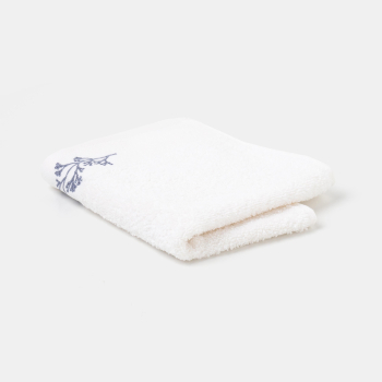Toalla de Algodón Tocador 30x50 cm TEX HOME Jasmin Blanco