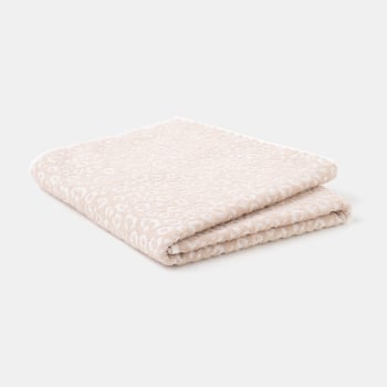 Toalla de Algodón Baño 100x150 cm TEX HOME Animal Beige