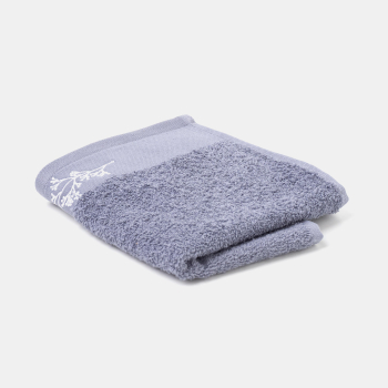 Toalla de Algodón Tocador 30x50 cm TEX HOME Jasmin Azul