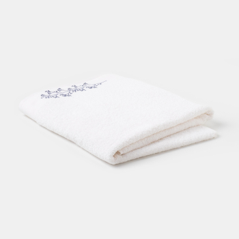 Toalla de Algodón Baño 100x150 cm TEX HOME Jasmin Blanco