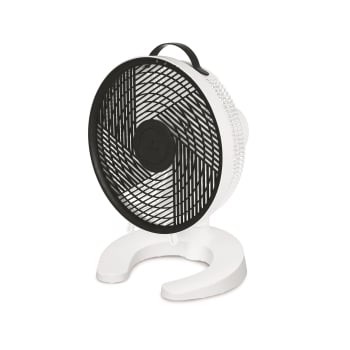 Ventilador Sobremesa Carrefour Home HCDF12-25, 3 Velocidades, 5 Aspas