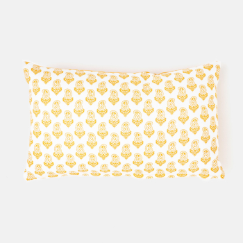 Cojín Decorativo de Algodón 30x50 cm TEX HOME Marigold Amarillo 