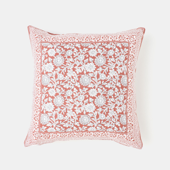 Cojín Decorativo de Algodón 40x40 cm TEX HOME Marrón