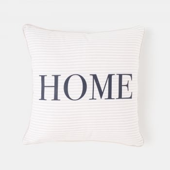 Cojín decorativo de algodón 45x45 cm TEX HOME Beige